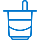 blue yogurt icon